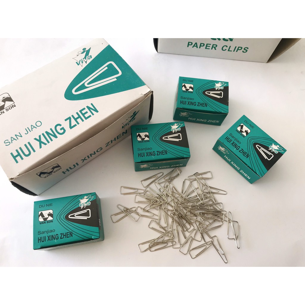 Kẹp giấy C62 (10 hộp nhỏ/hộp lớn)