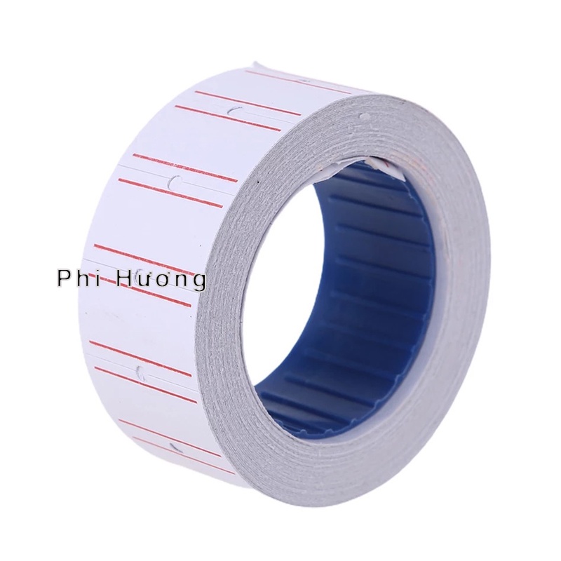 2 cuộn tem dán giá, giấy nhãn bấm giá