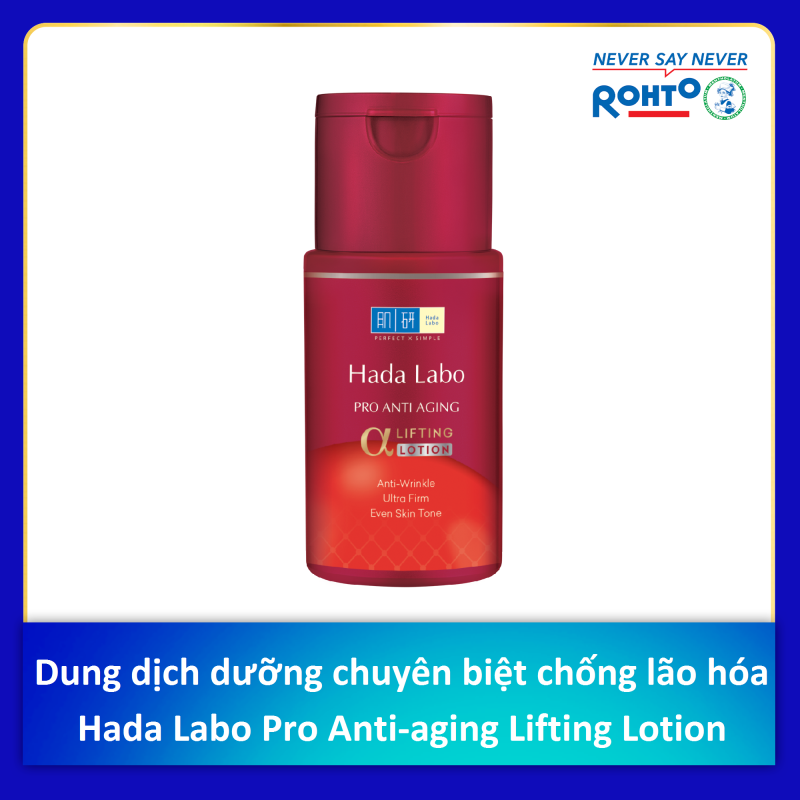 Dung dịch dưỡng chuyên biệt chống lão hóa Hada Labo Pro Anti Aging α Lifting Lotion (100ml) giá rẻ