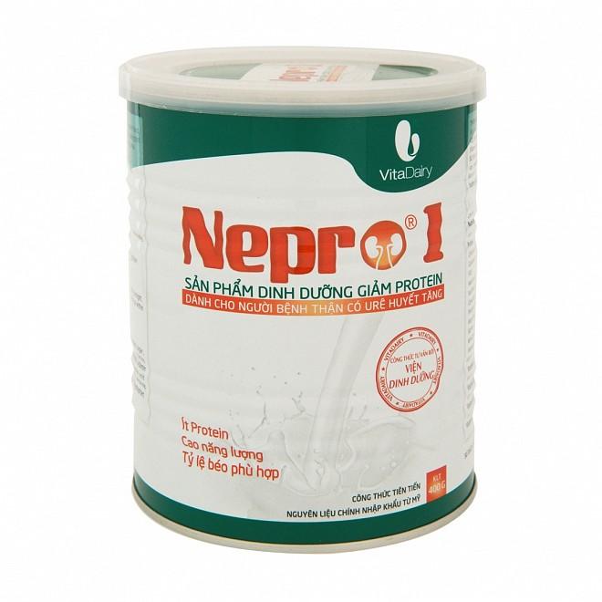 Sữa bột dinh dưỡng Nepro 1 400g (cho người bệnh thận, Chạy thận)