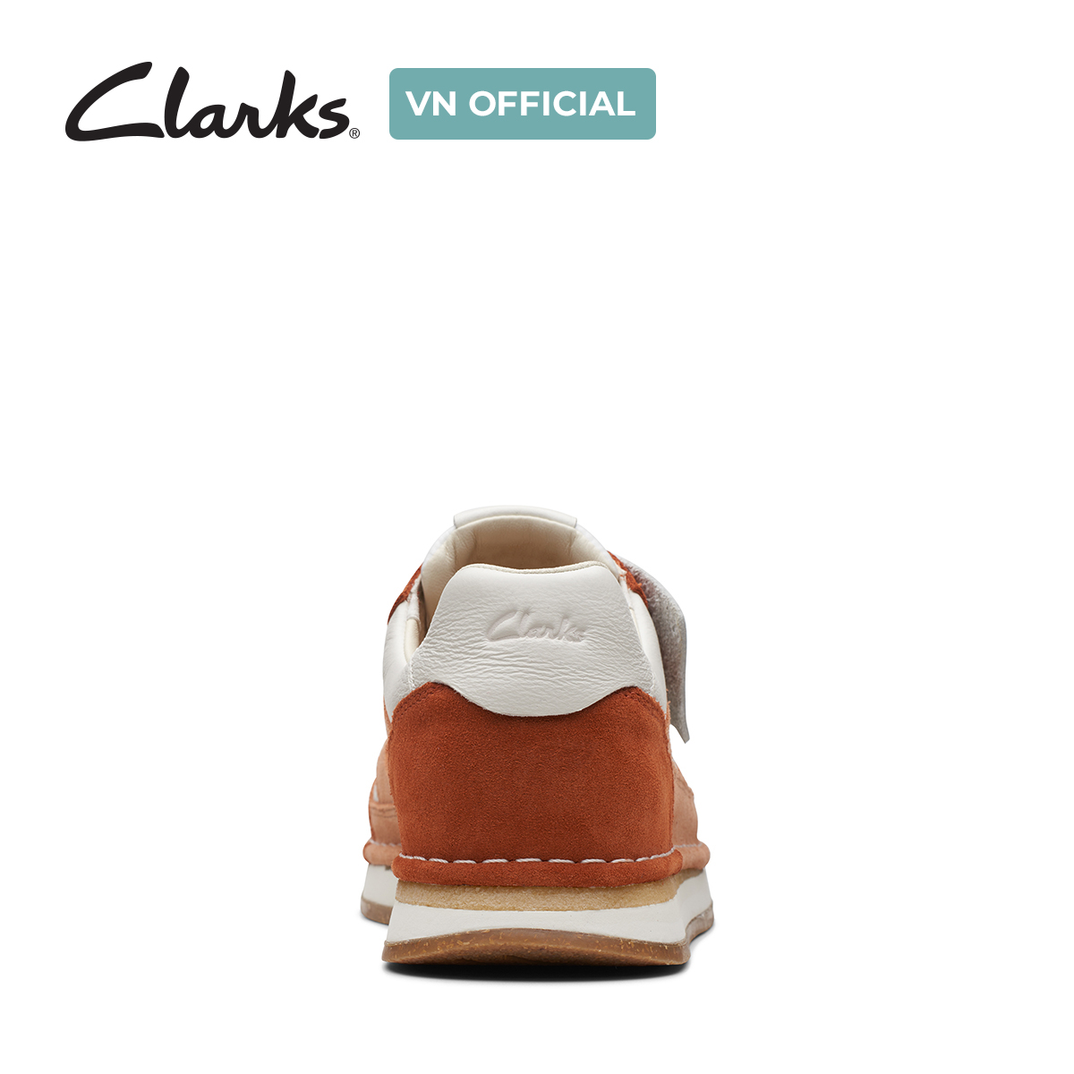 Giày Sneaker Da Lộn Nam Clarks - CraftRun Tor