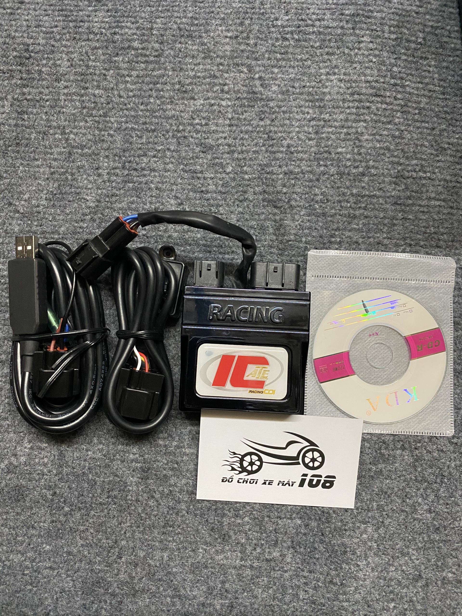 ic ATE Racing Ex135 Lập Trình trên máy tính ( Tích Hợp 8 Map Chỉnh)
