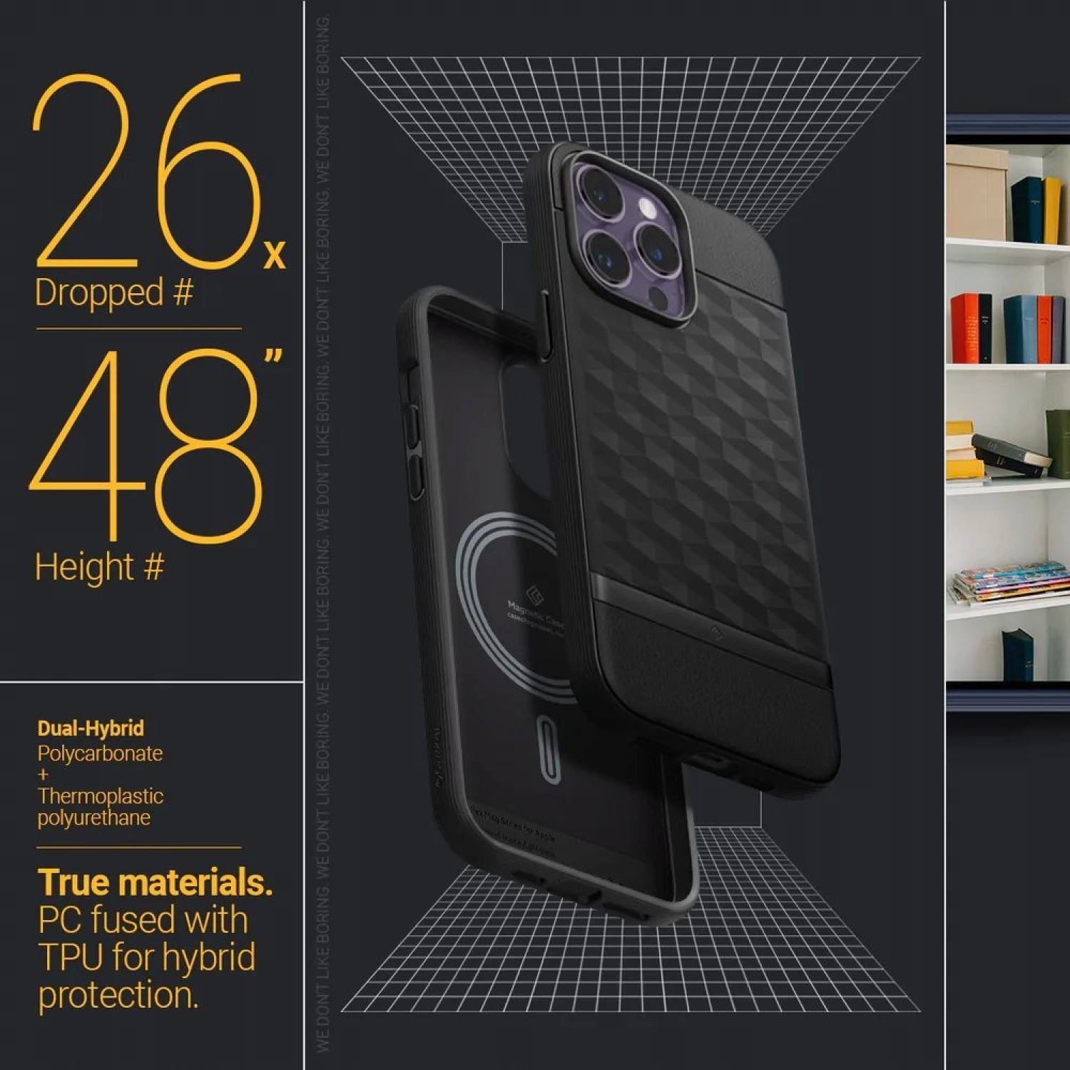 [LaoHac Store] Ốp Lưng Caseology Parallax Magsafe iρhone 14Promax