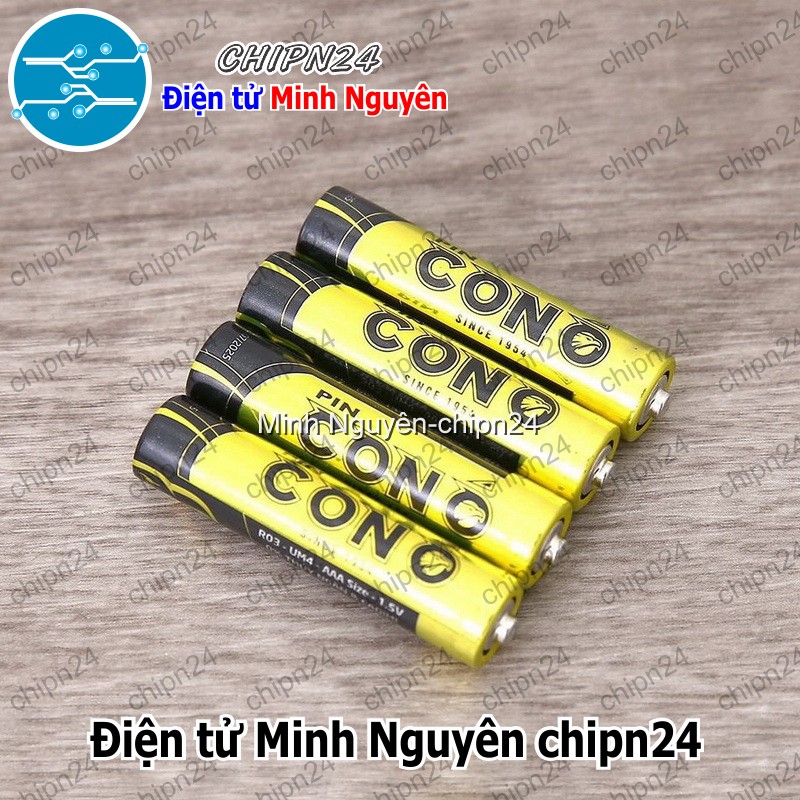 [4 viên] (F229.5) Pin AAA Con Ó Pinaco (Pin 3A, Pin tiểu, Pin đũa) - HH001975