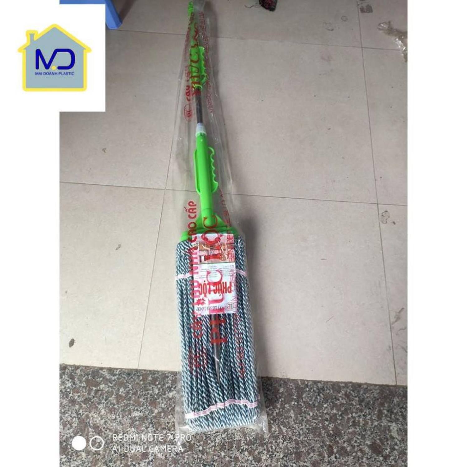 (so1 chɑt luong) chổi lau nhà vắt tay phúc lộc