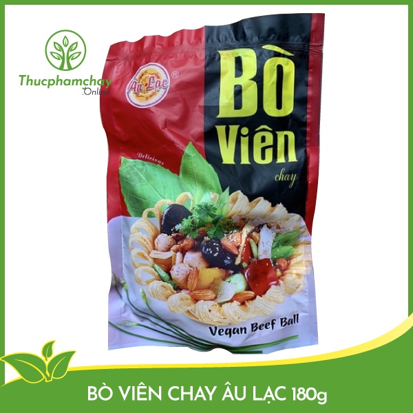 Bò viên chay âu lạc 180g tiệt trùng