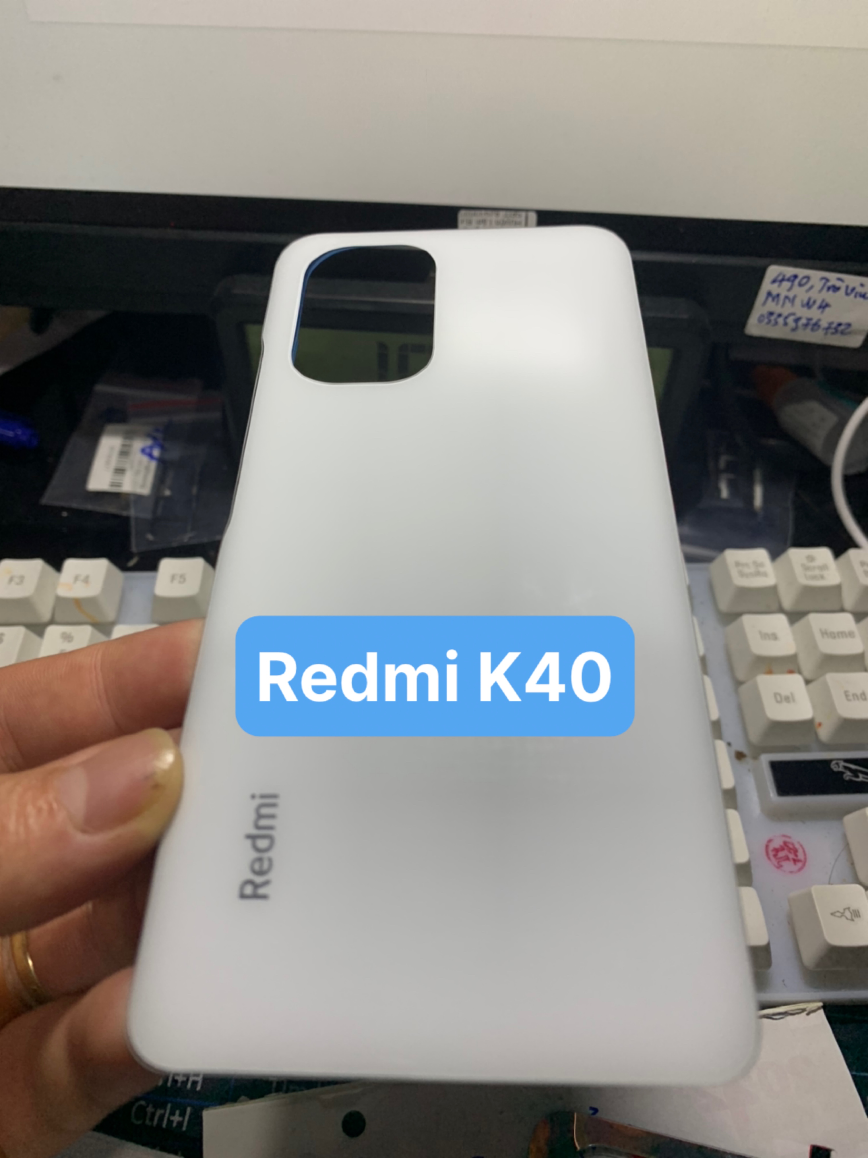 Kính lưng / Nắp lưng điện thoại Xiaomi redmi K40