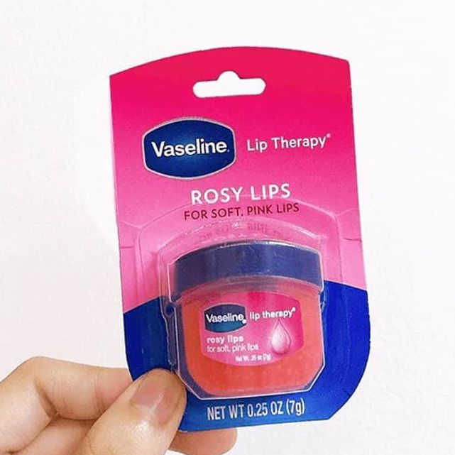 Vaseline Lip Balm in a Jar, Made in the Usa