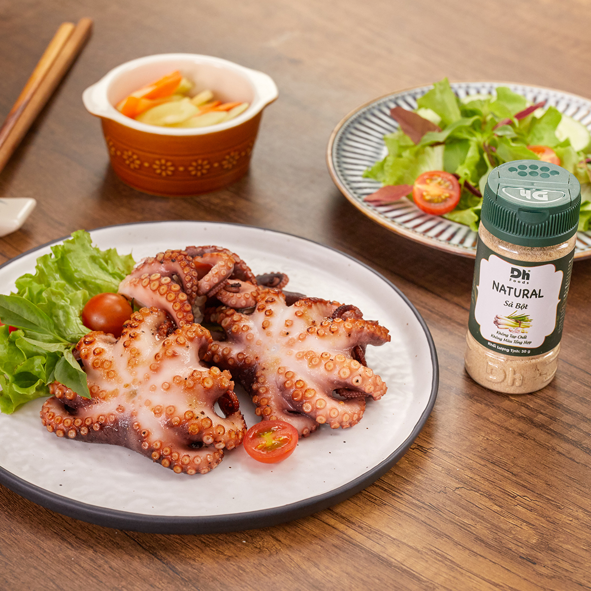 Combo 4 hũ Natural Sả Bột Dh Foods