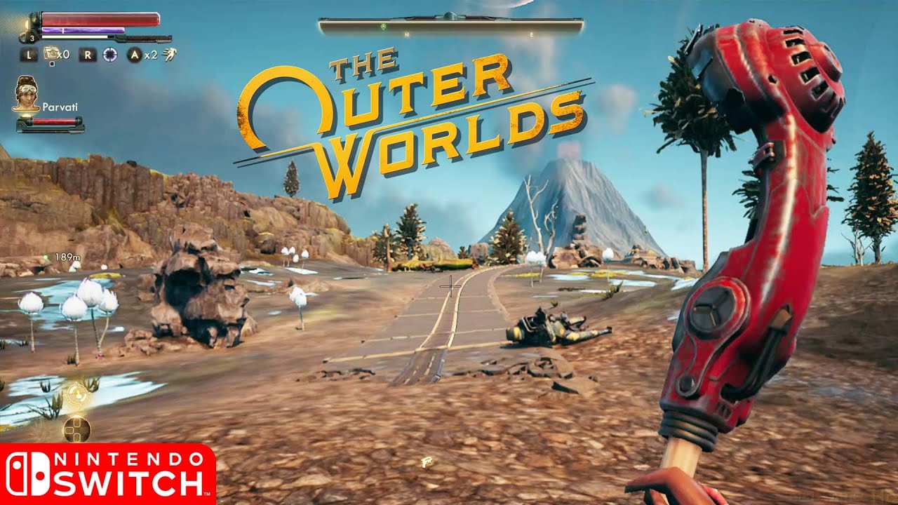 Đĩa game nintendo switch : The outer worlds