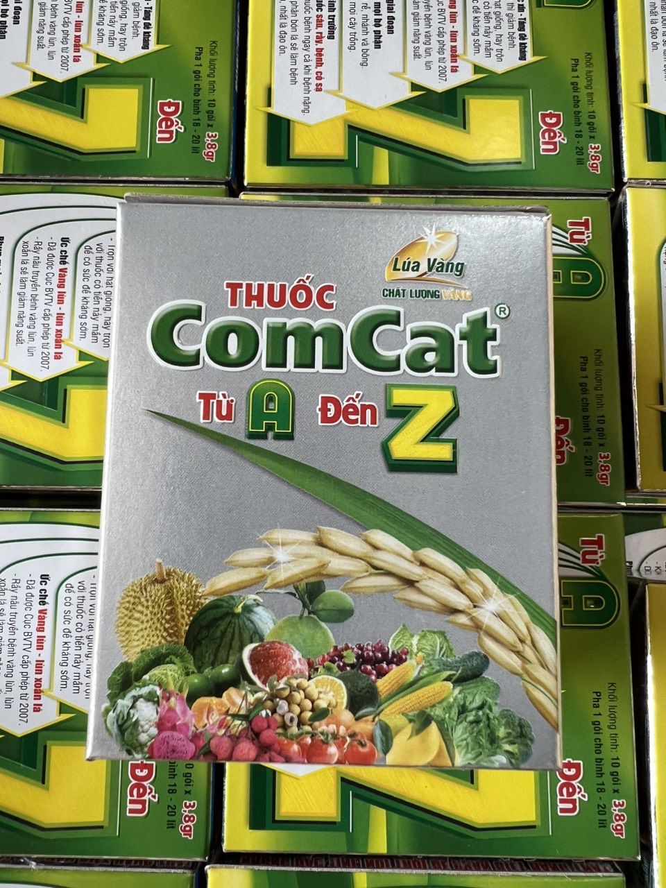 Sỉ 10 gói ComCat 150wp Phân bón kích rễ giải độc bật chồi , điều hoà sinh trưởng