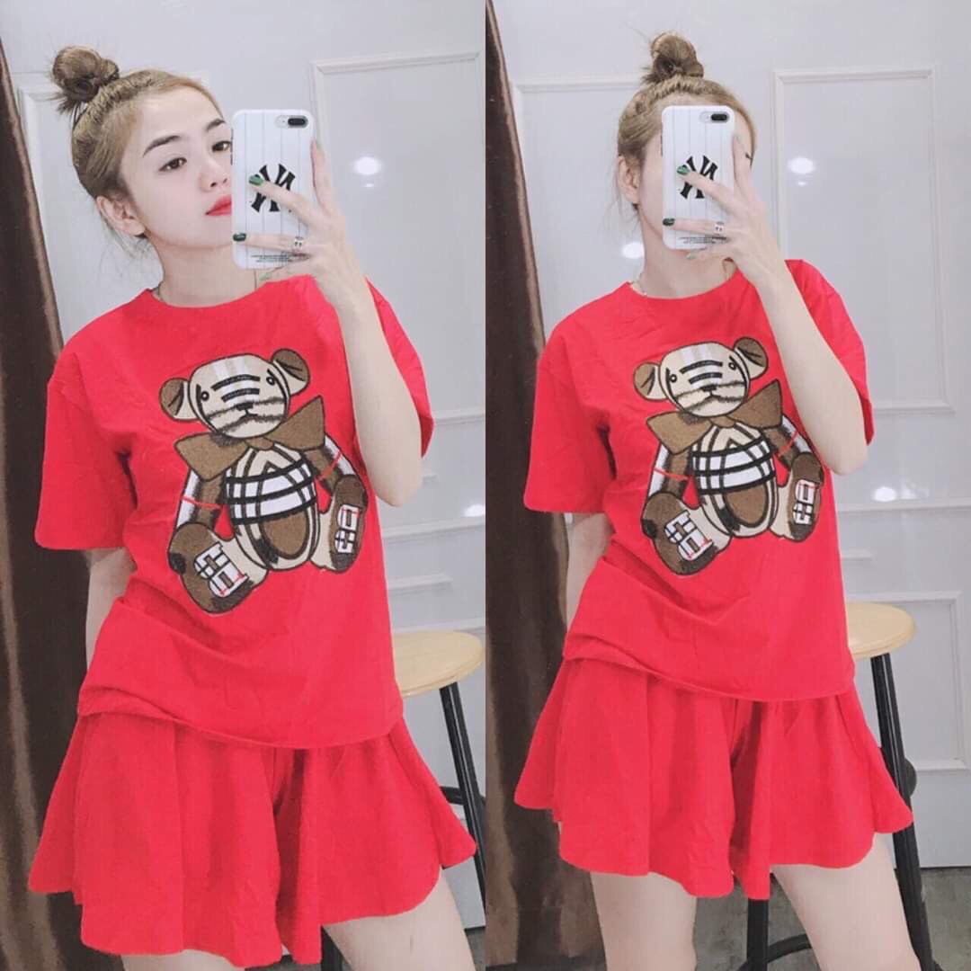 SET BỘ ĐỒ COTTON TÔN DÁNG CỰC XINH