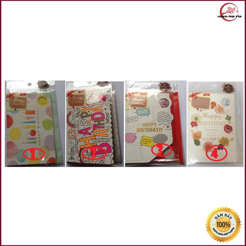 [HCM]Thiệp nhạc Happy Birthday(DST2) Nhật Bản