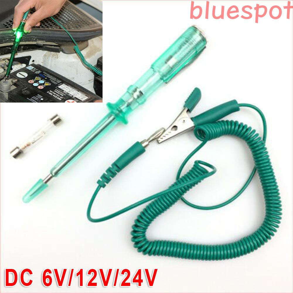 Bluespot 6V-24V Car Lamp Electrical Wire Circuit Tester Voltage Tester System Light Emitting Diode Cable