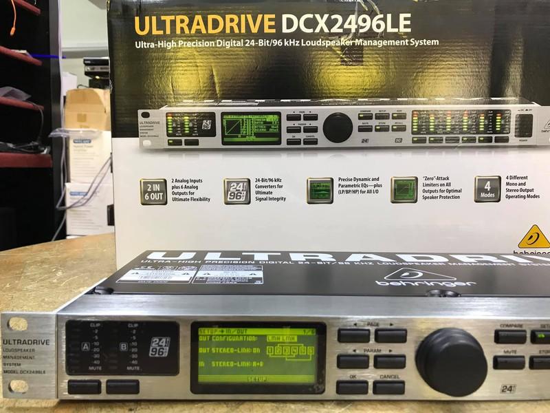 CROSSOVER DIGITAL BEHRINGER DCX2496LE