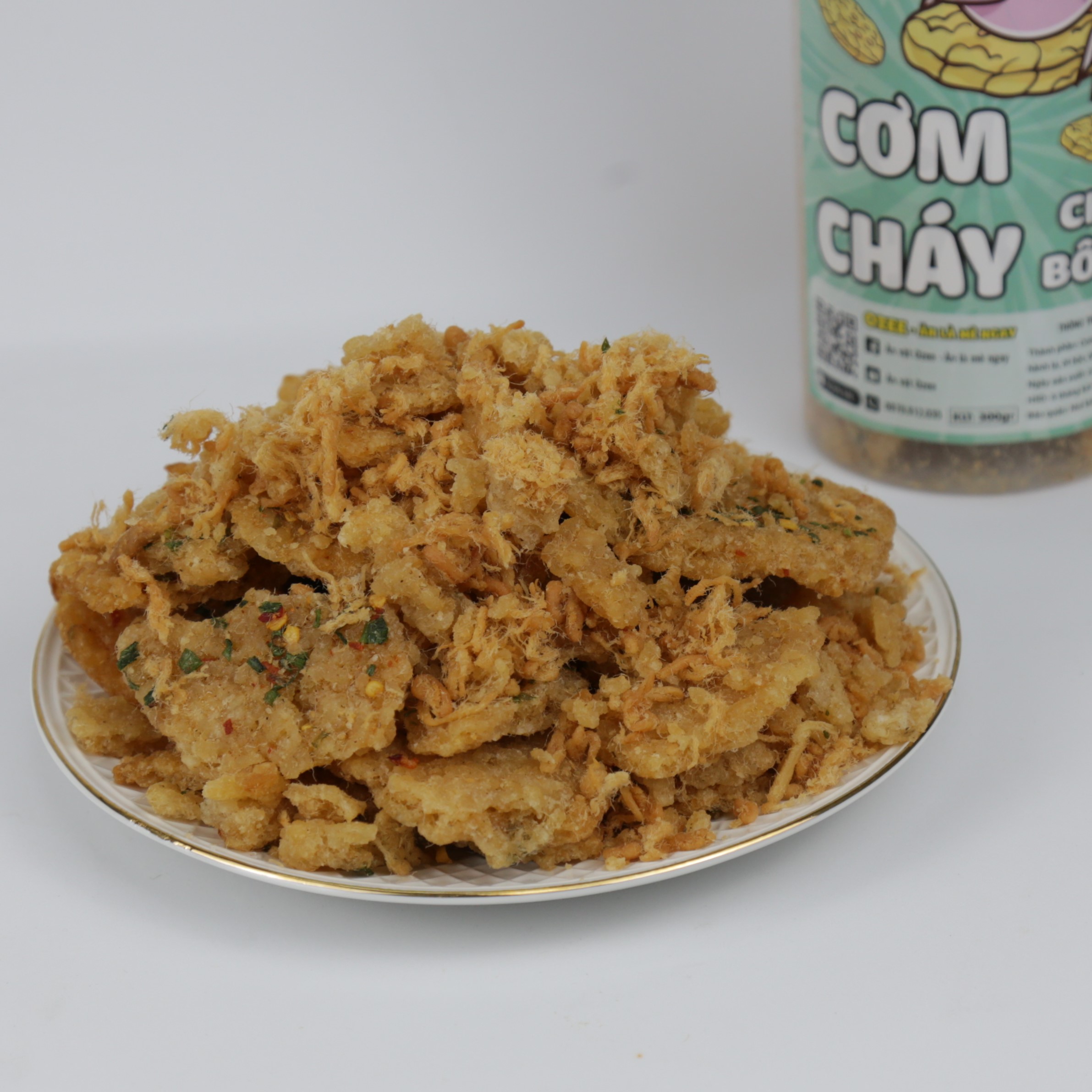 Cơm cháy chà bông Ozee 300g - Ăn là mê ngày