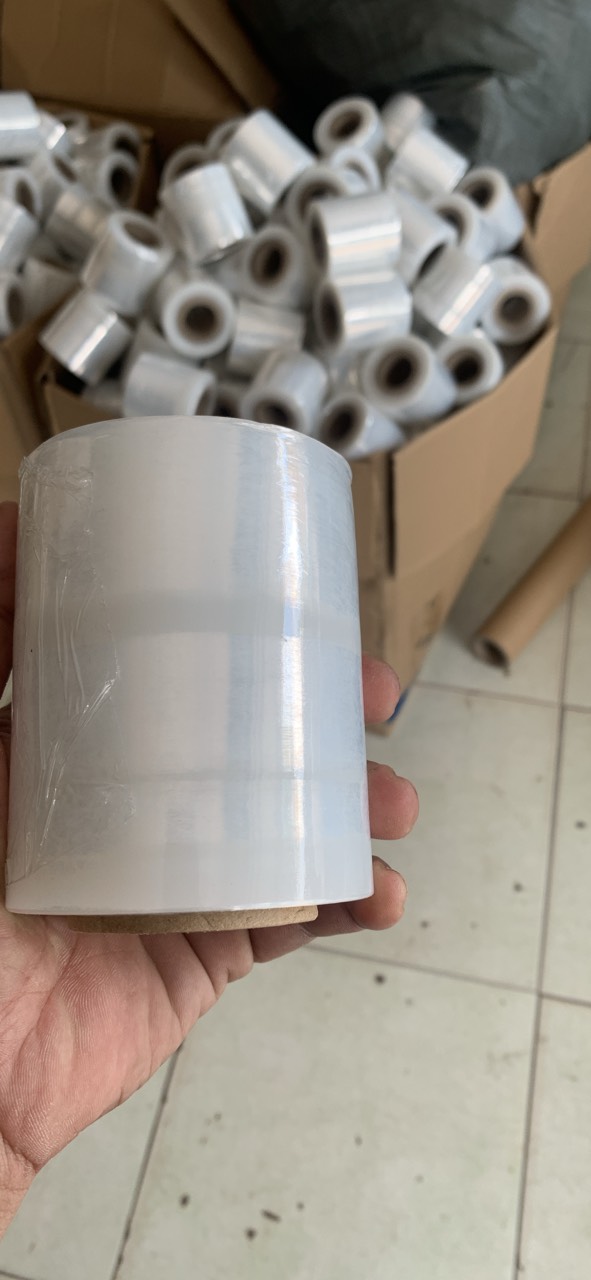 [Màng Co Quấn Hàng] cuộn quấn 7cm-200grm cuộn ủ tê