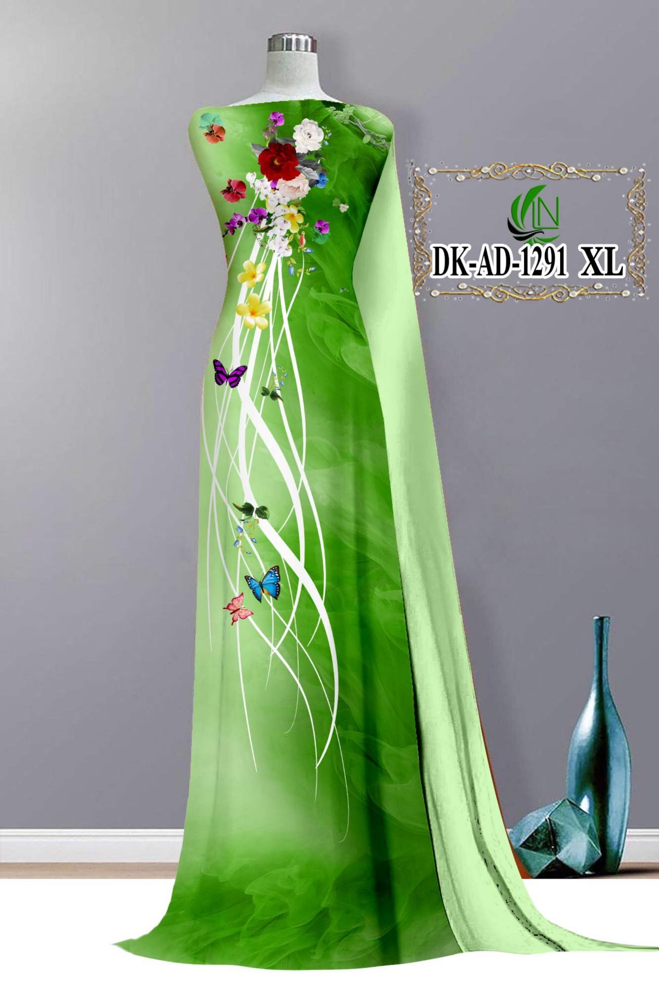 [HCM]Vải Áo Dài 3D Bộ