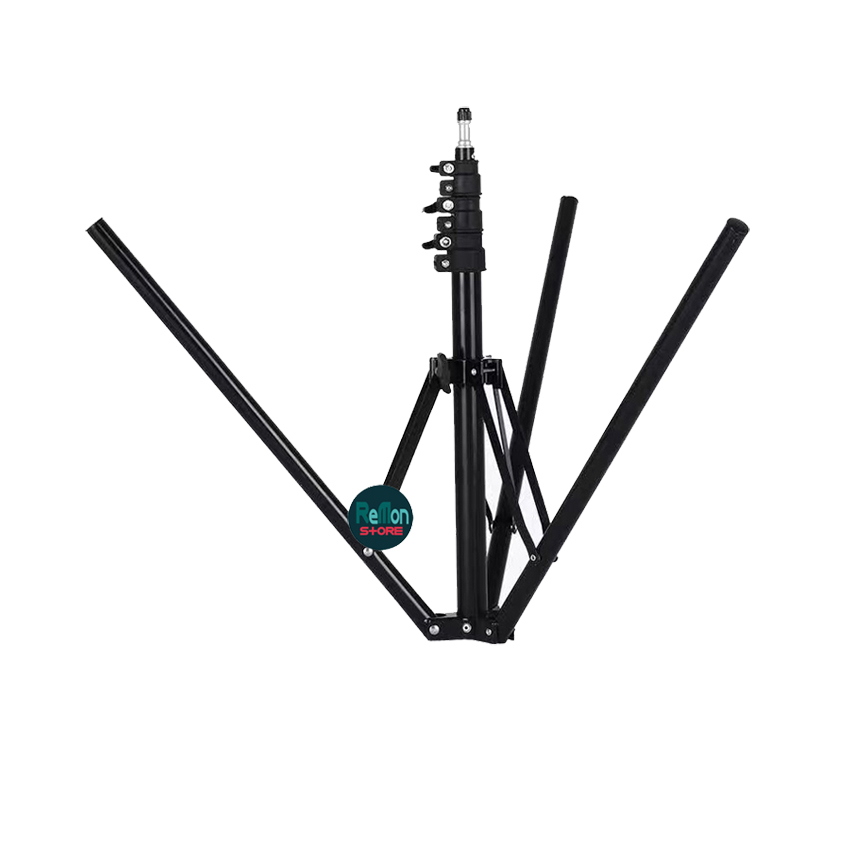 Chân đèn GẤP NGƯỢC studio cao 2m chuẩn ốc 1/4 tripod