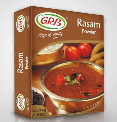 GRB Rasam powder 200g Bột nấu súp cà ri Ấn Độ
