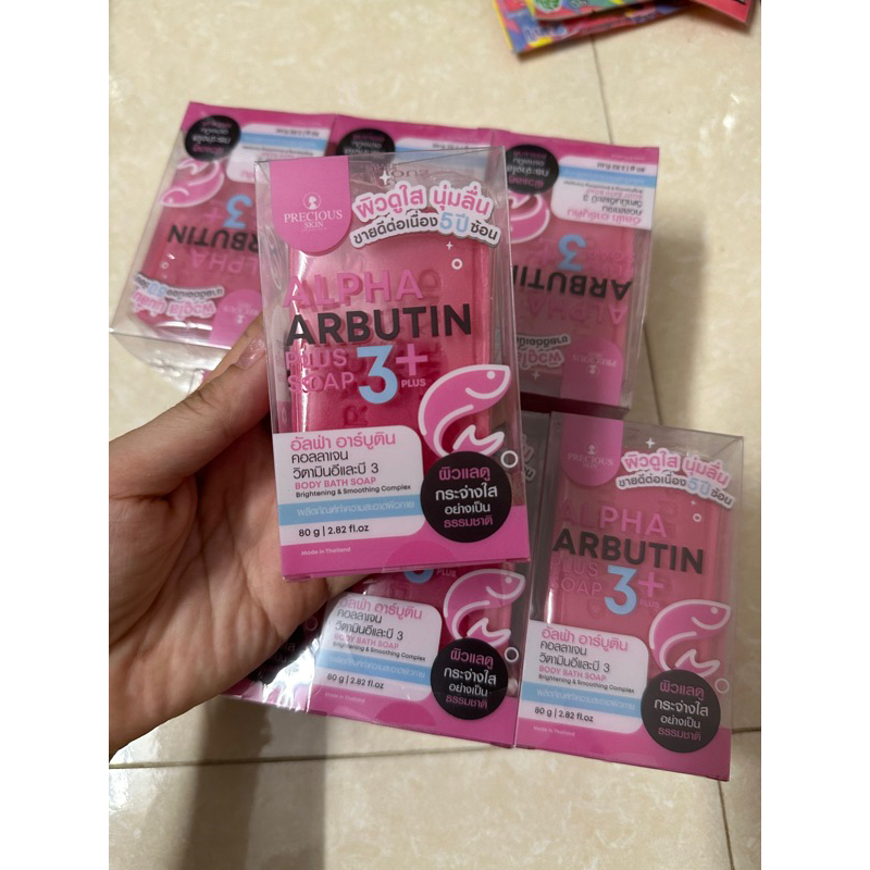 [Alpha Arbutin] Xà Phòng Tắm Trắng Da Body Alpha Arbutin 3+ Plus