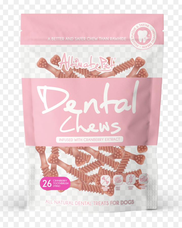 Bánh thưởng Altimate Pet Dental Chew cho chó gặm sạch răng vị nam việt quất 150g