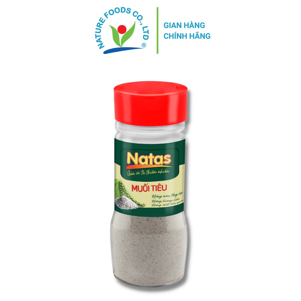 MUỐI TIÊU NATAS gia vị đa năng (hũ 100g)