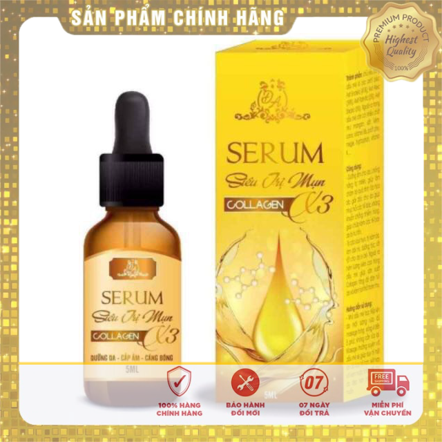 [HCM]Serum Mụn collagen X3 siêu sạch mụn