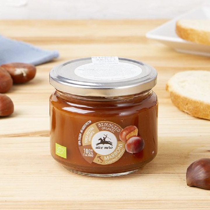 Bơ hạt dẻ hữu cơ Alce Nero - 270g