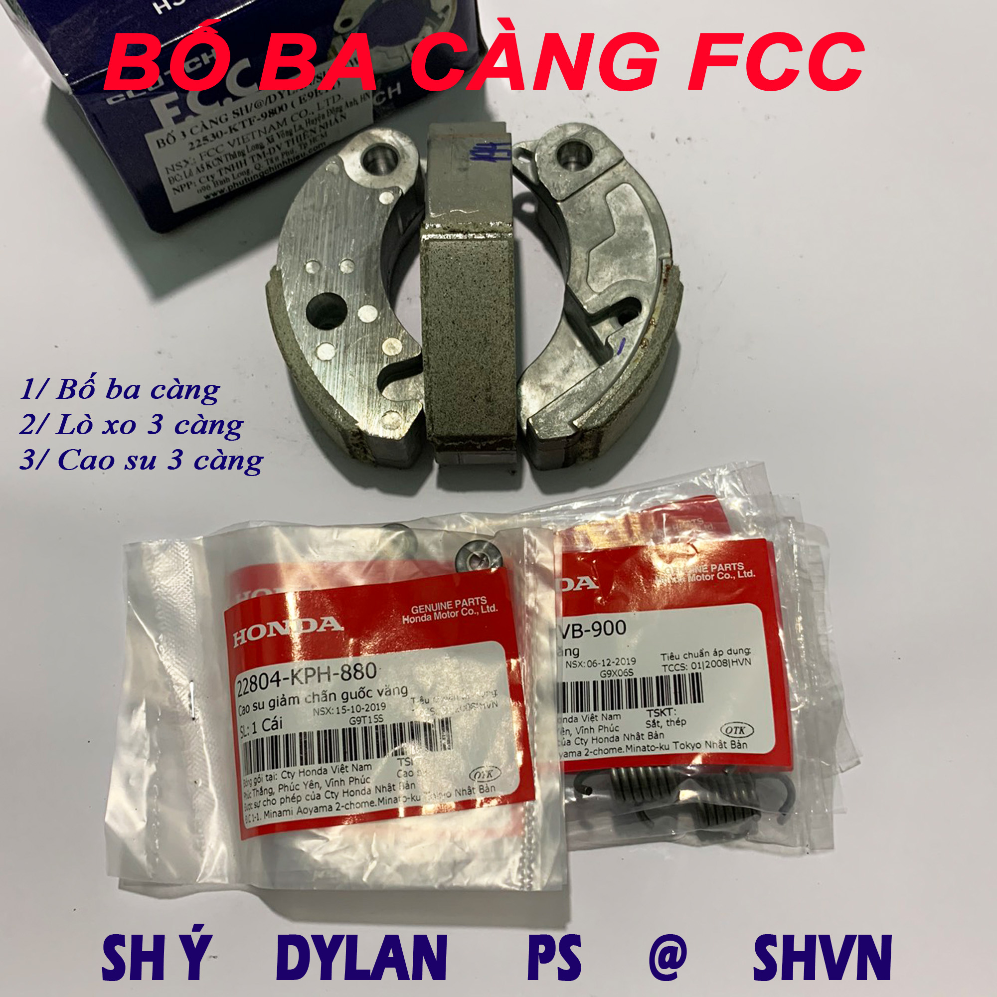 Bố ba càng SH Ý Dylan PS @ SHVN