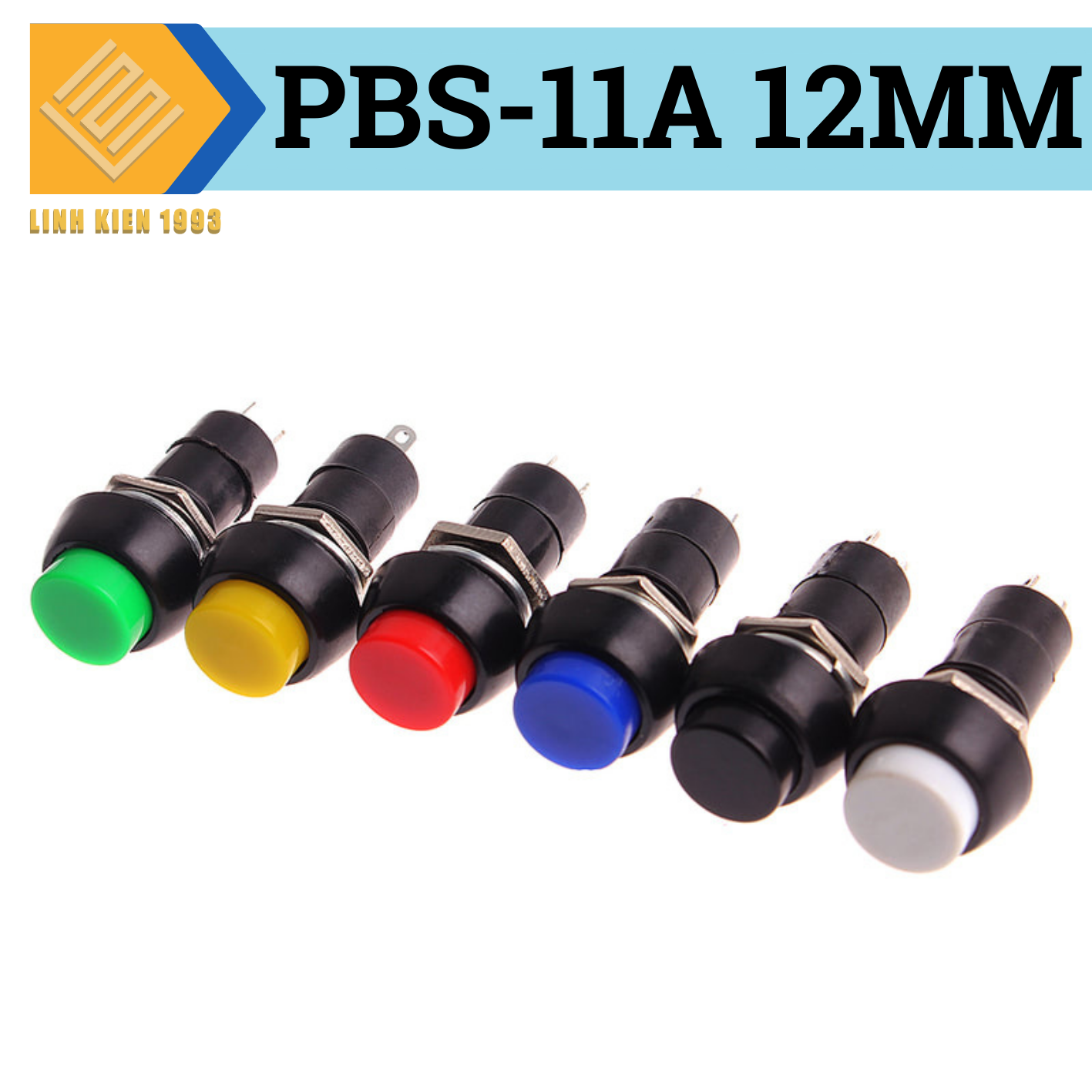 Nút nhấn PBS-11A 12MM