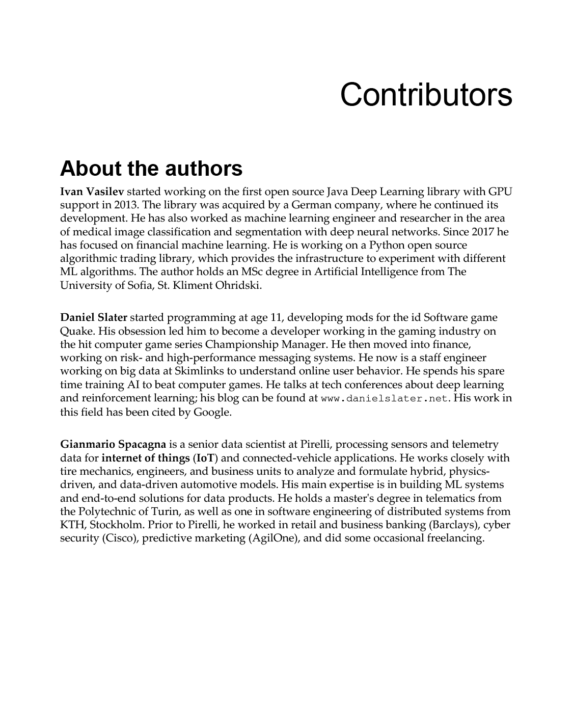 Python Deep Learning