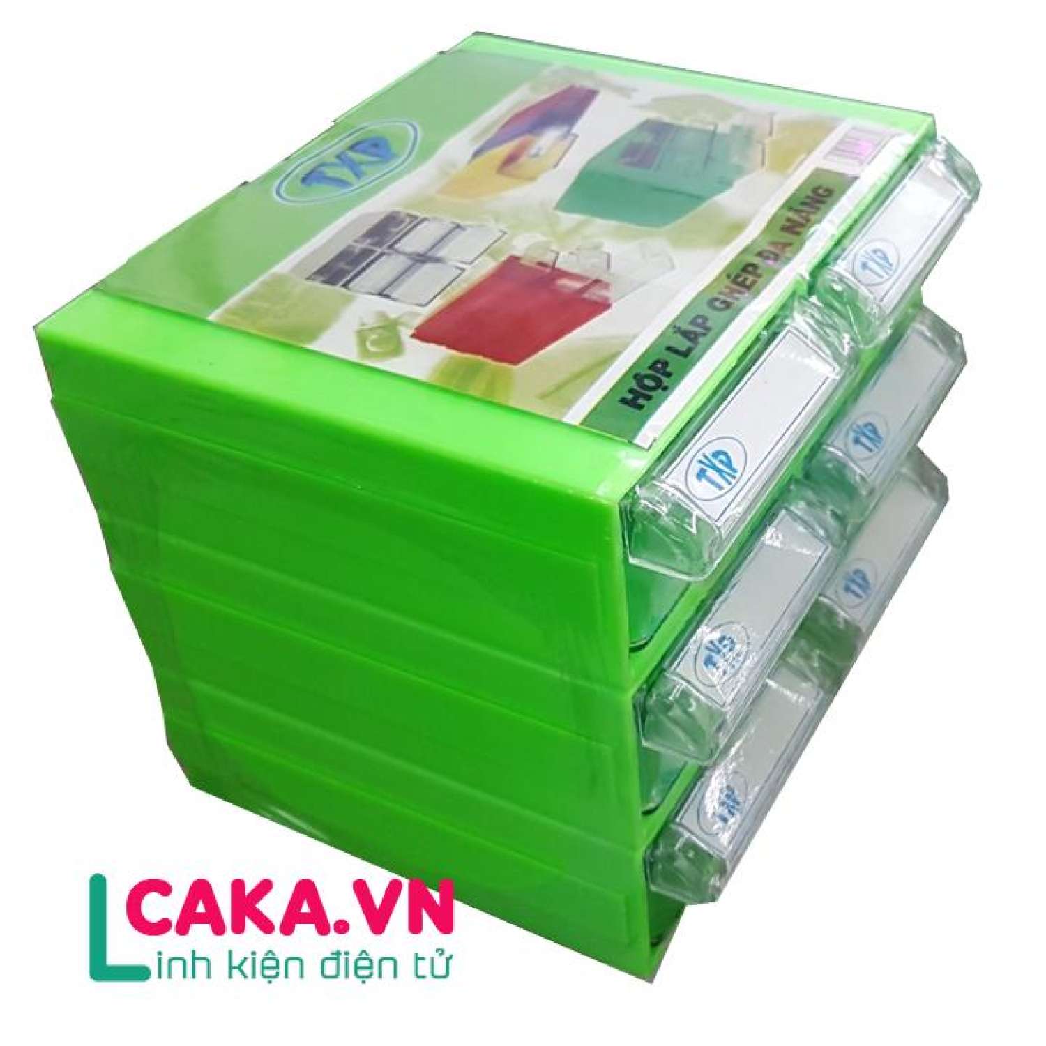 Hộp đựng linh kiện điện tử 6 ngăn