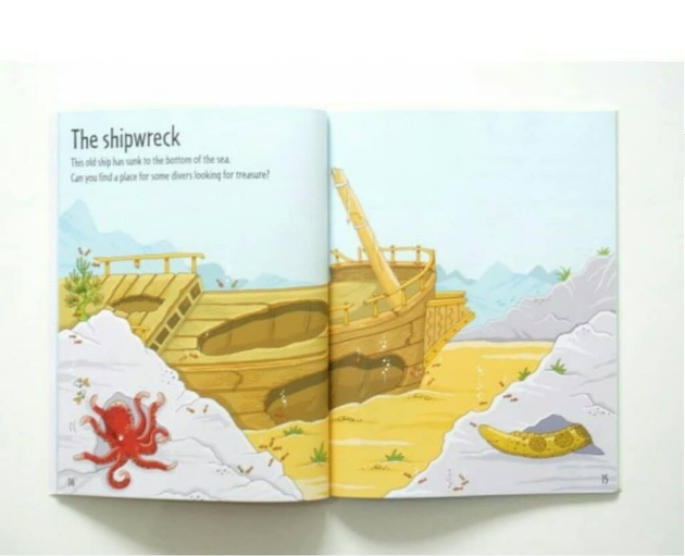 Usborne Sticker Book - Under the sea
