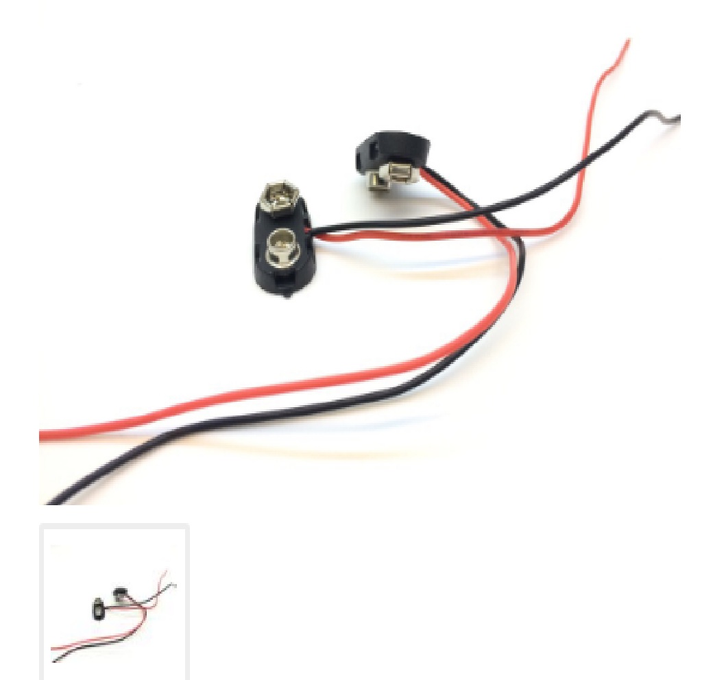 đầu nối pin 9V