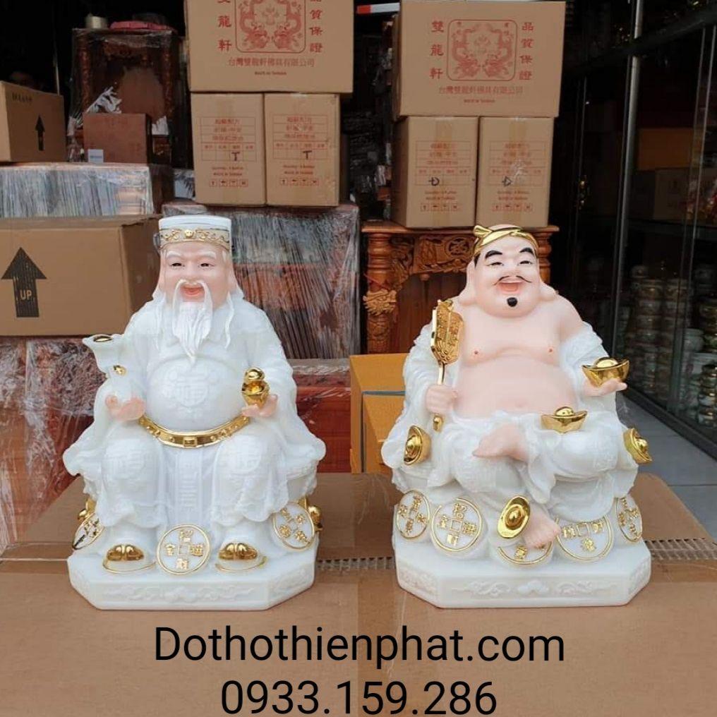 Cặp thần tài ông địa 8in cao 20 cm cao cấp