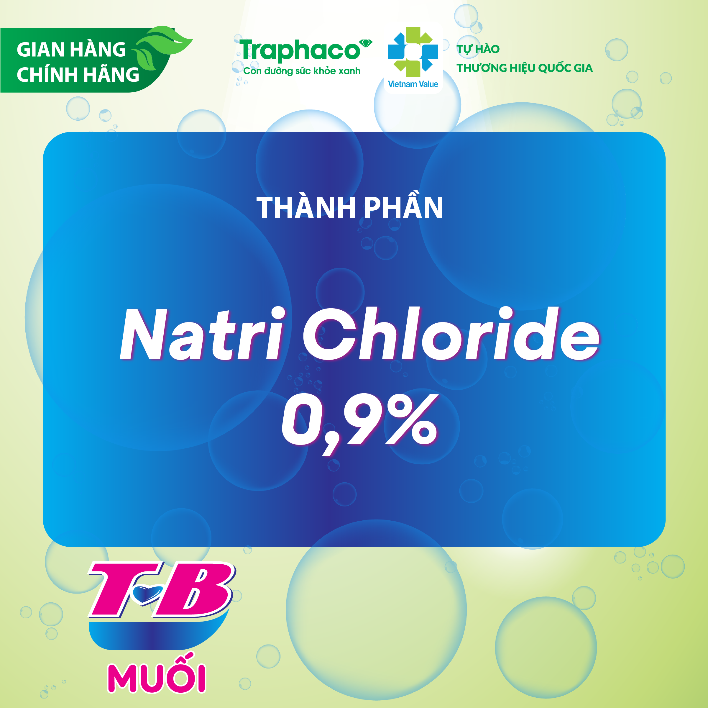 NƯỚC SÚC MIỆNG TB MUỐI - COMBO 5 CHAI