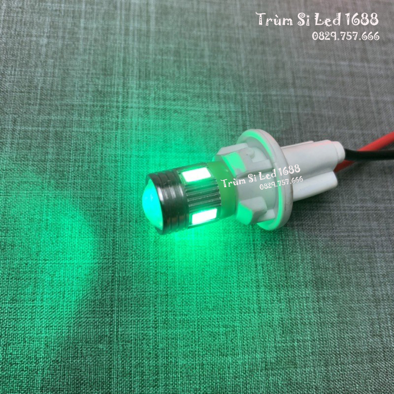 [Giá 1 Đôi] ĐÈN LED XI NHAN DEMI 6 TIM XE MÁY