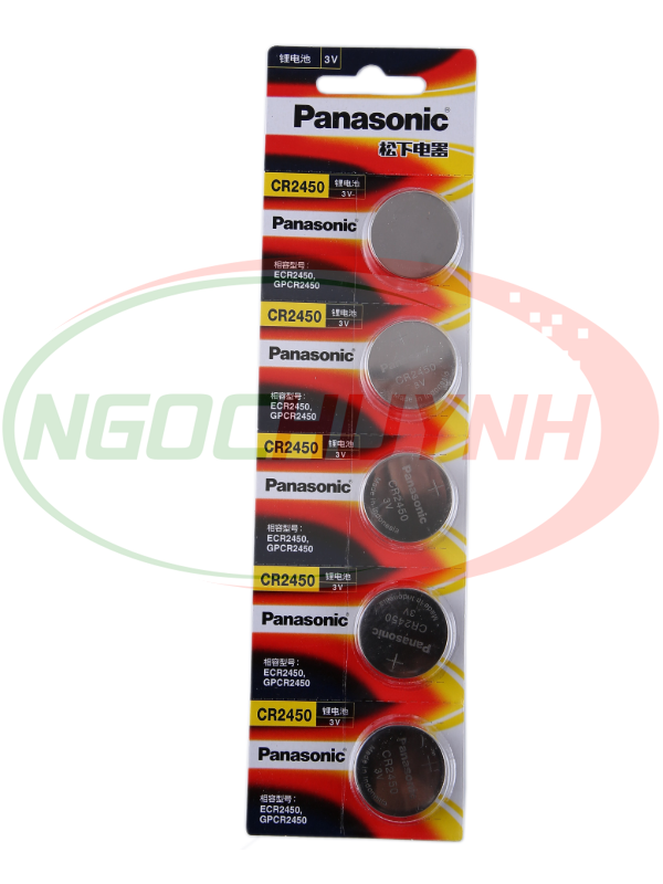 Pin Panasonic CR2450 sử dụng cho Remote xe ô tô
