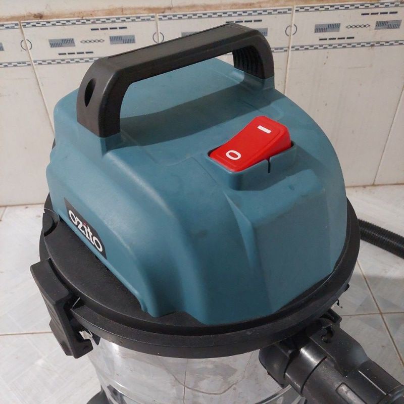 Máy hút bụi Ozito 20L, hàng thiếu phụ kiện