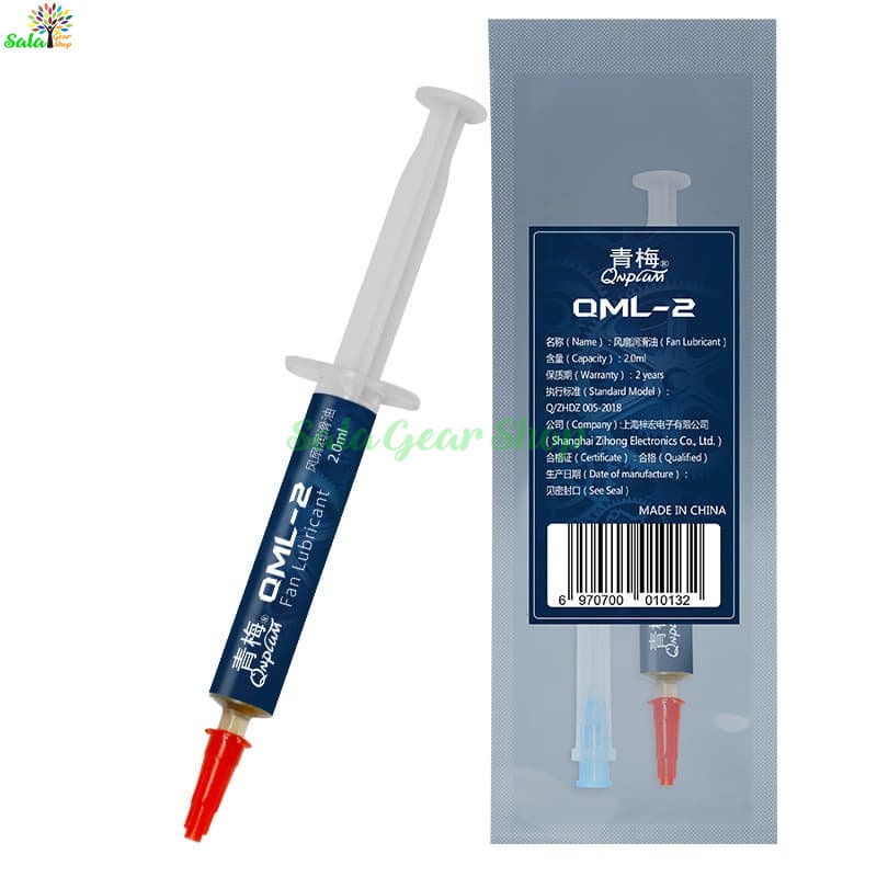 Dầu chuyên dụng bôi trơn quạt Qnplum QML-2 Lubricant 2ml