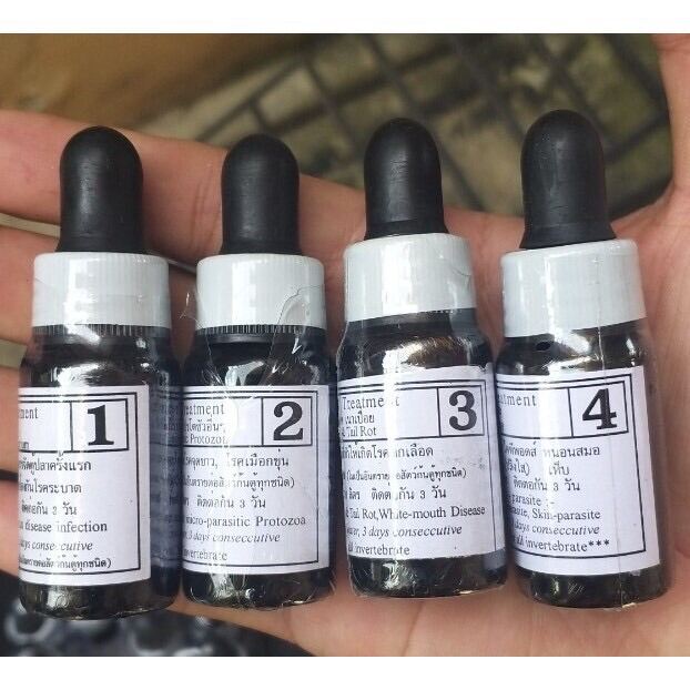 Bio Knock 1 2 3 4, phòng và trị nấm cho cá cảnh  (sl: 1 chai)