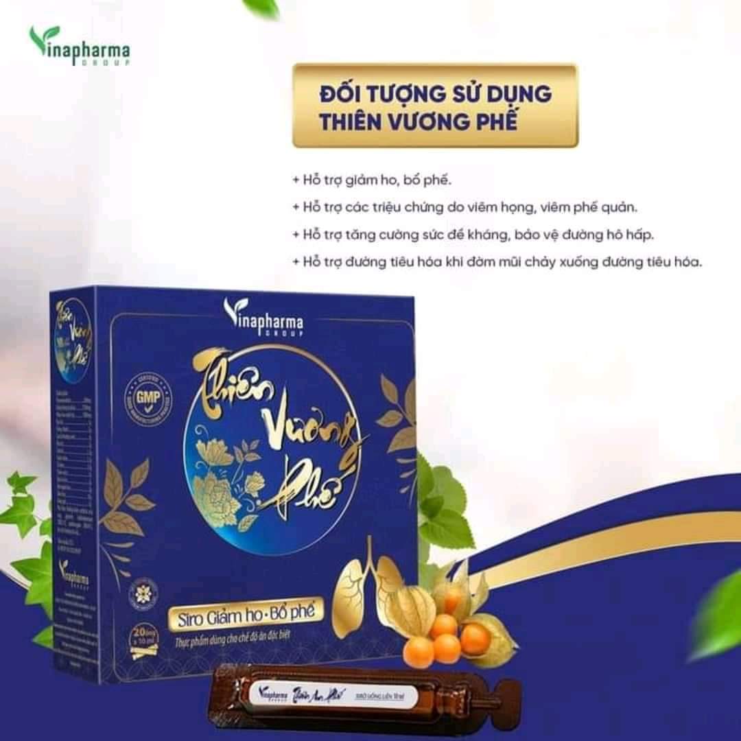 Siro Ho Thiên Vương Phế Vinapharma Group