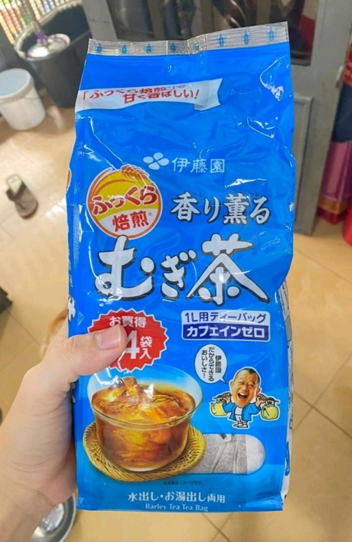 Trà Lúa Mạch Ông già Mugi Nhật 54 gói/ bịch