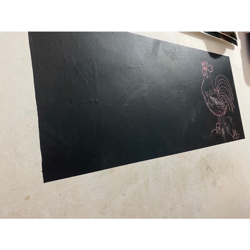 Bảng decal dán tường cho bé, bảng vẽ màu đen 60 x 200cm