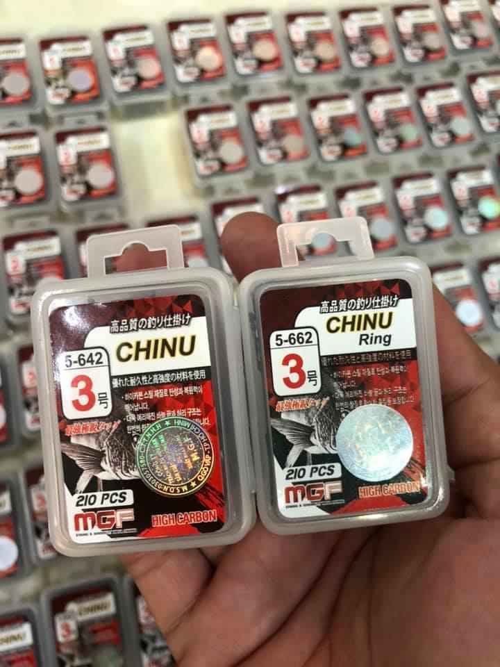 lưỡi câu cá chinu ring MGF