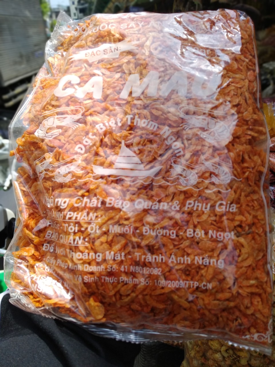 HCM 500gram Ruốc sấy ăn liền đặc sản Cà Mau