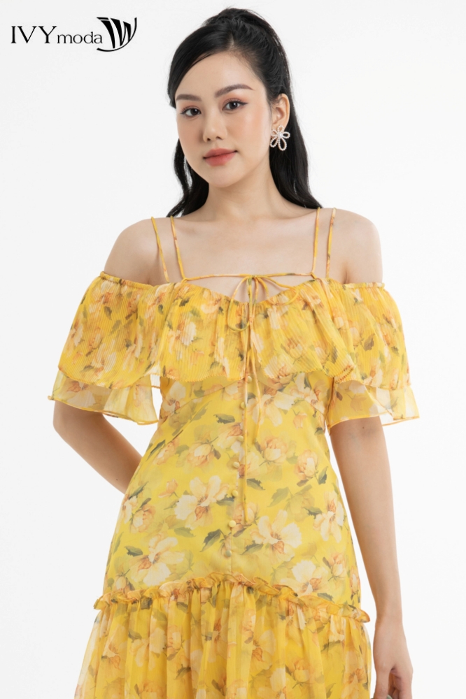 Đầm voan đuôi cá IVY moda MS 48T0211