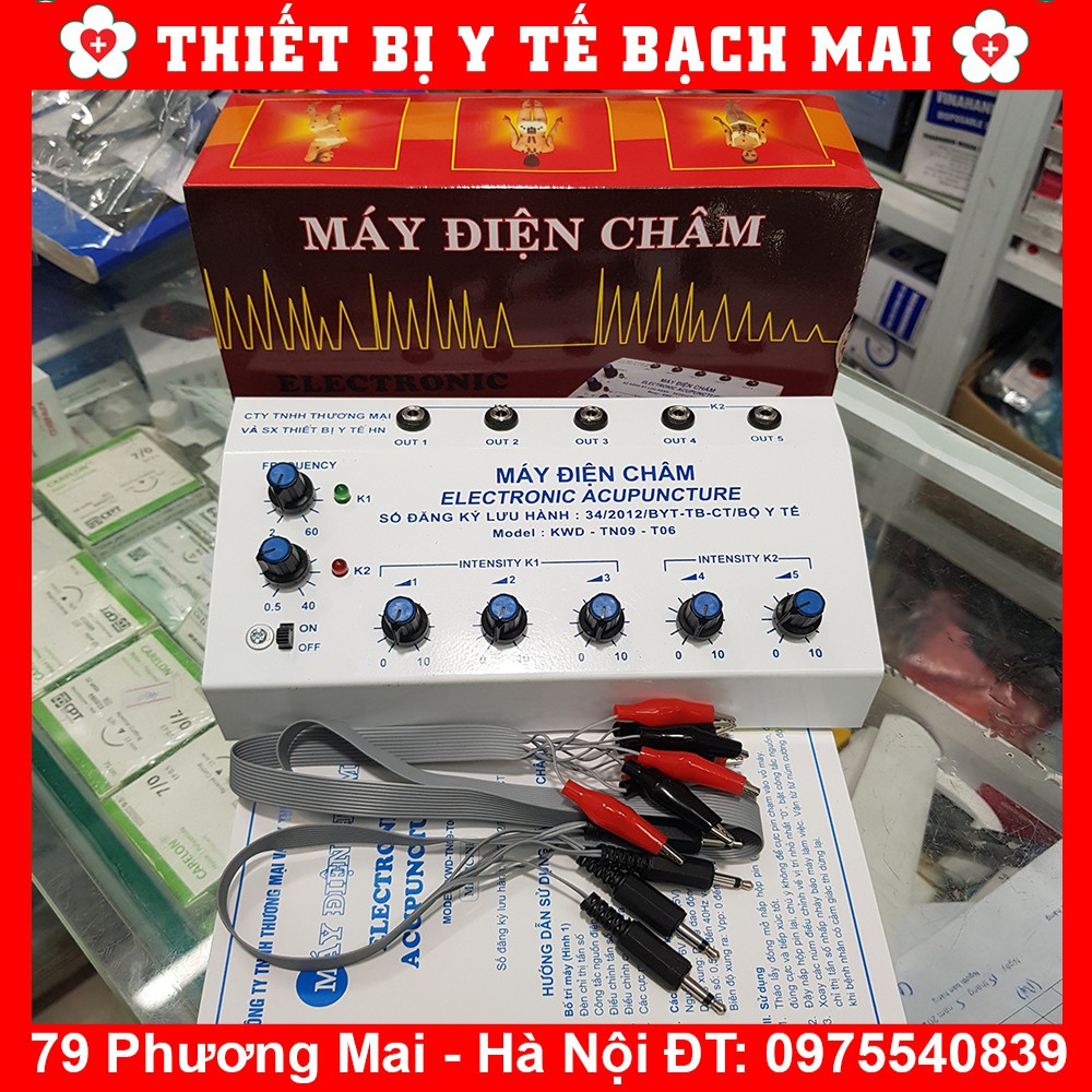 Máy Điện Châm 5 Cọc 10 Kim