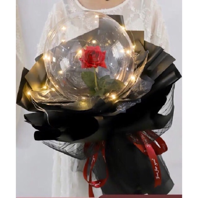 Bóng PE 45cm trong suốt